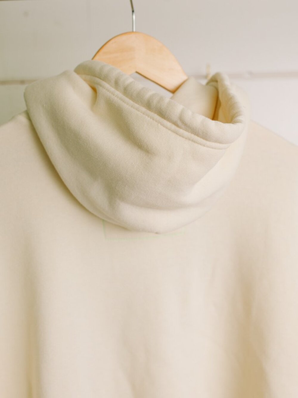 Aviator Nation Vintage White Tan 5 Stripe Relaxed Pullover Hoodie XL - Picture 4 of 8